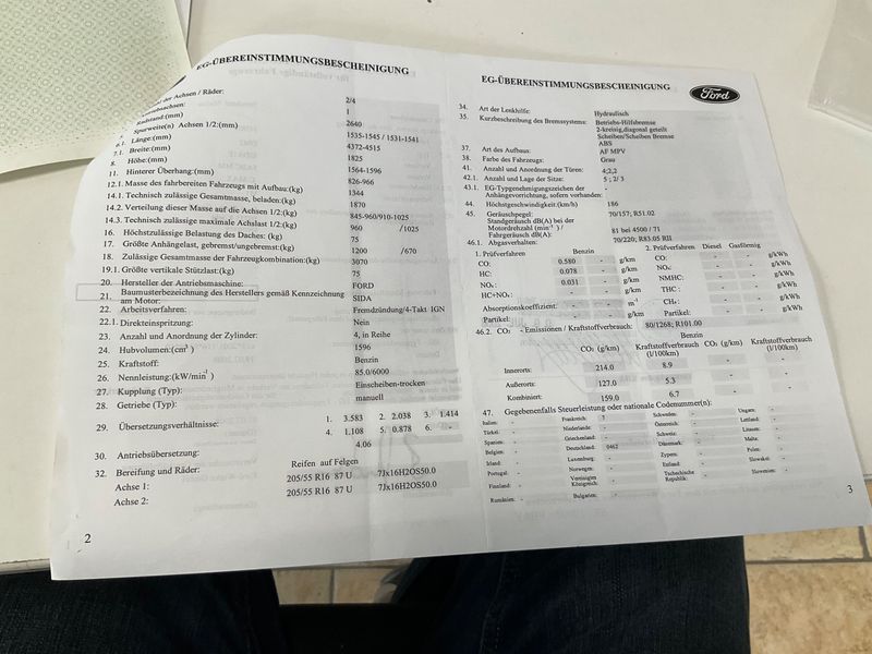 Ford C-Max 1.6 Ti-VCT Ghia — zdjęcie 6
