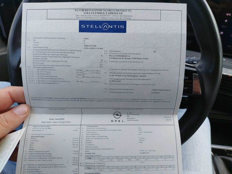 Opel Astra 1.5 CDTI Business Edition — zdjęcie 17