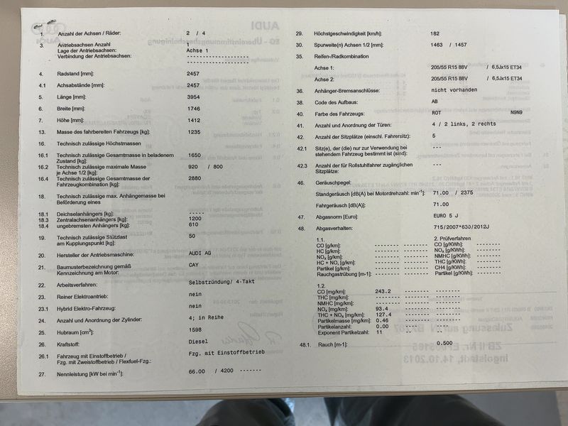 Audi A1 Sportback 1.6 TDI Ambition — zdjęcie 16