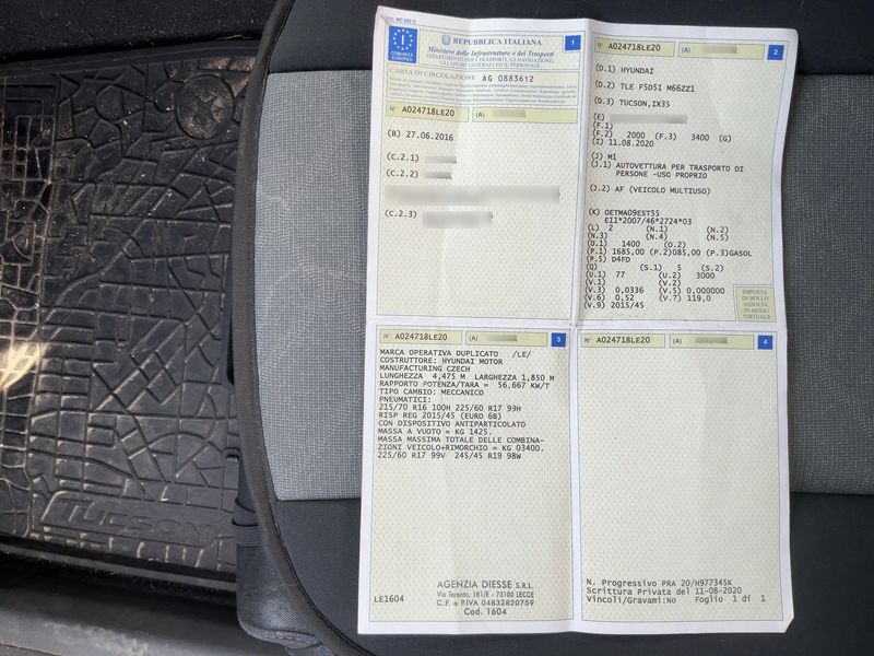 Hyundai Tucson 1.7 CRDi Classic blue 2WD — zdjęcie 15