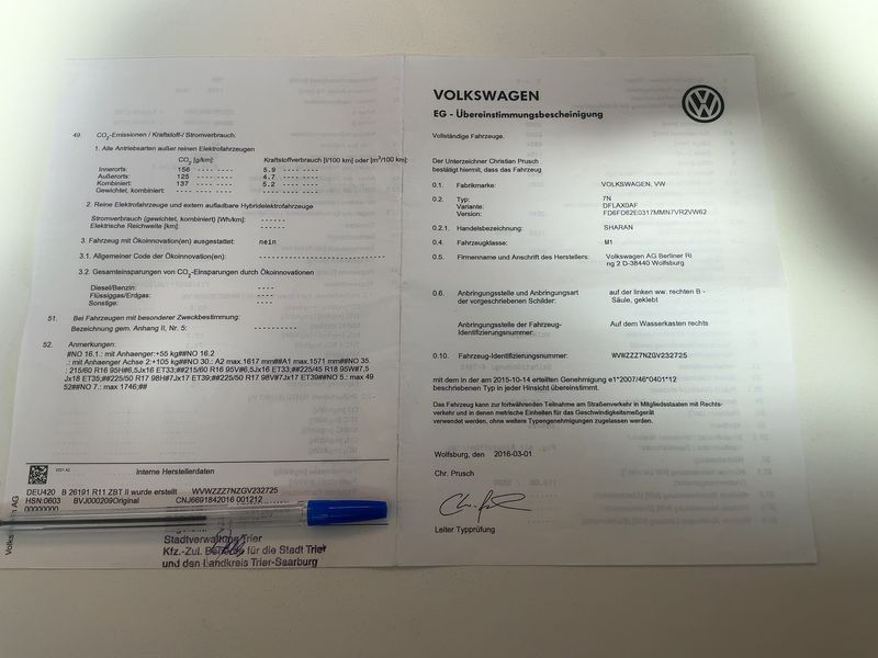 Volkswagen Sharan 2.0 TDI Allstar BlueMotion Tech — zdjęcie 16