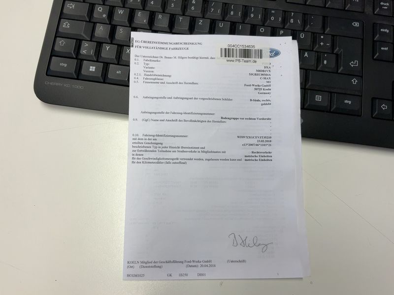 Ford C-Max 1.5 EcoBoost Sport — zdjęcie 16