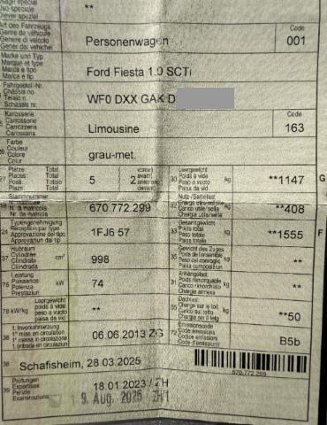 Ford Fiesta 1.0 EcoB 100 Titanium — zdjęcie 2