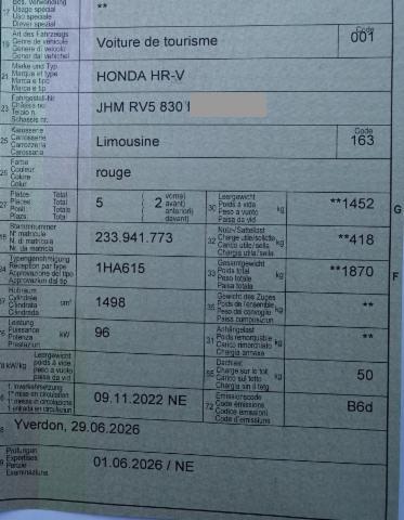 Honda HR-V 1.5 i-MMD Advance — zdjęcie 2