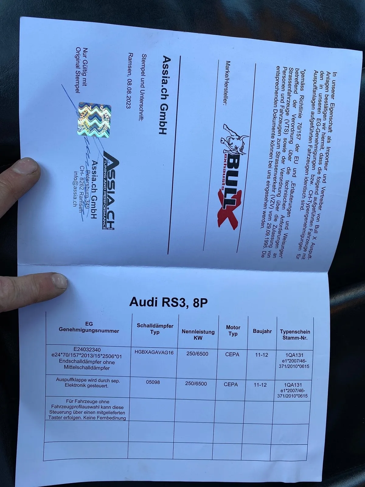 QUATTRO Audi RS3 — zdjęcie 12