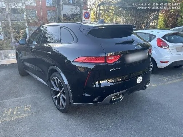 Jaguar  F-Pace  5.0 V8 SVR AWD, 551 HP
