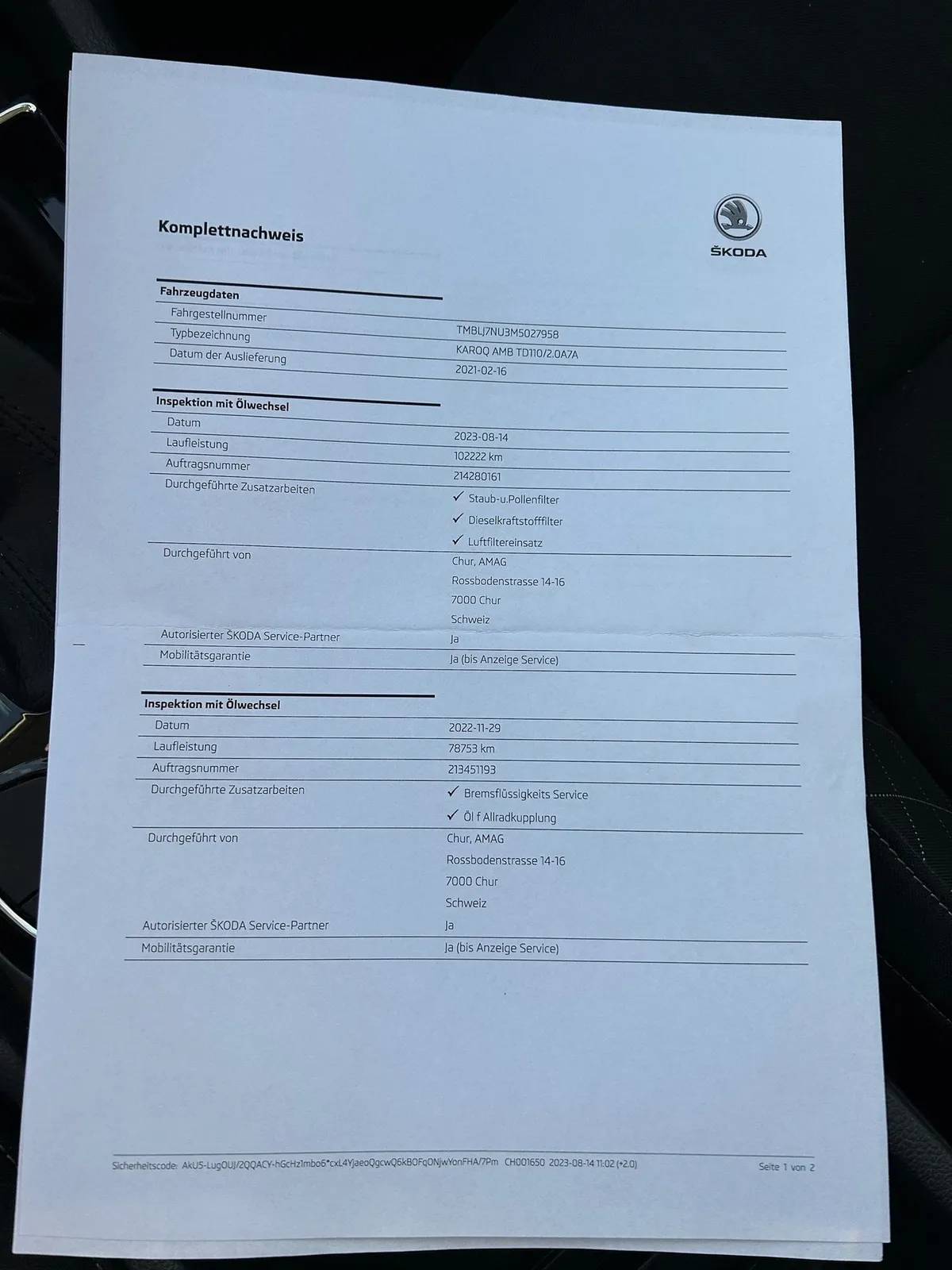 SKODA Karoq 2.0 TDI 4x4 — zdjęcie 13