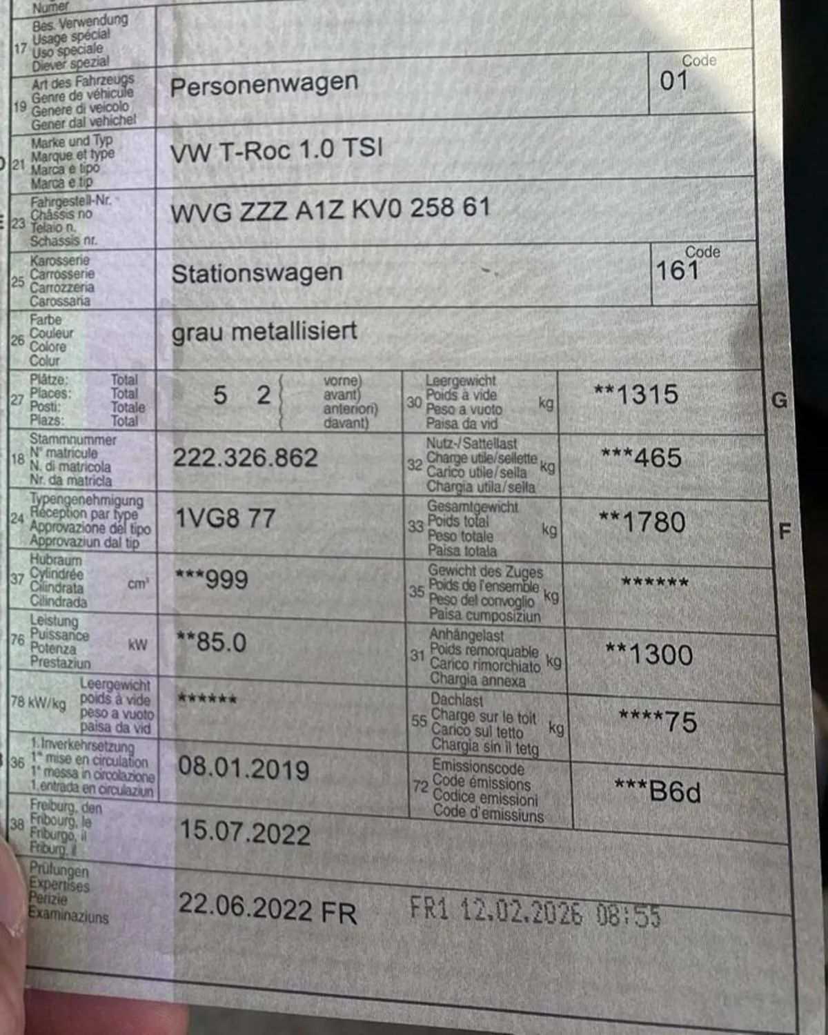 VW T-Roc 1.0 TSI — zdjęcie 14