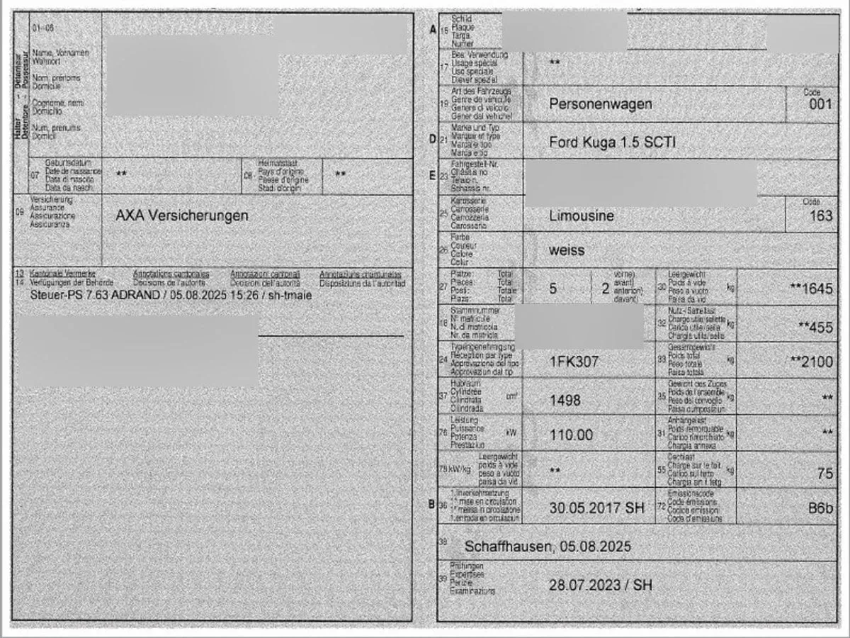 FORD Kuga 1.5 SCTi Titaniu.2WD, 150 HP — zdjęcie 11
