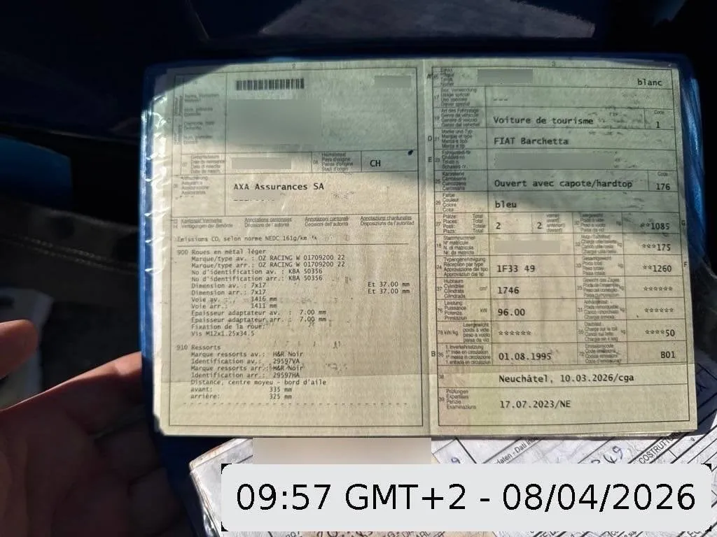 Fiat Barchetta - 183 Barchetta 1.7, 96 HP — zdjęcie 8