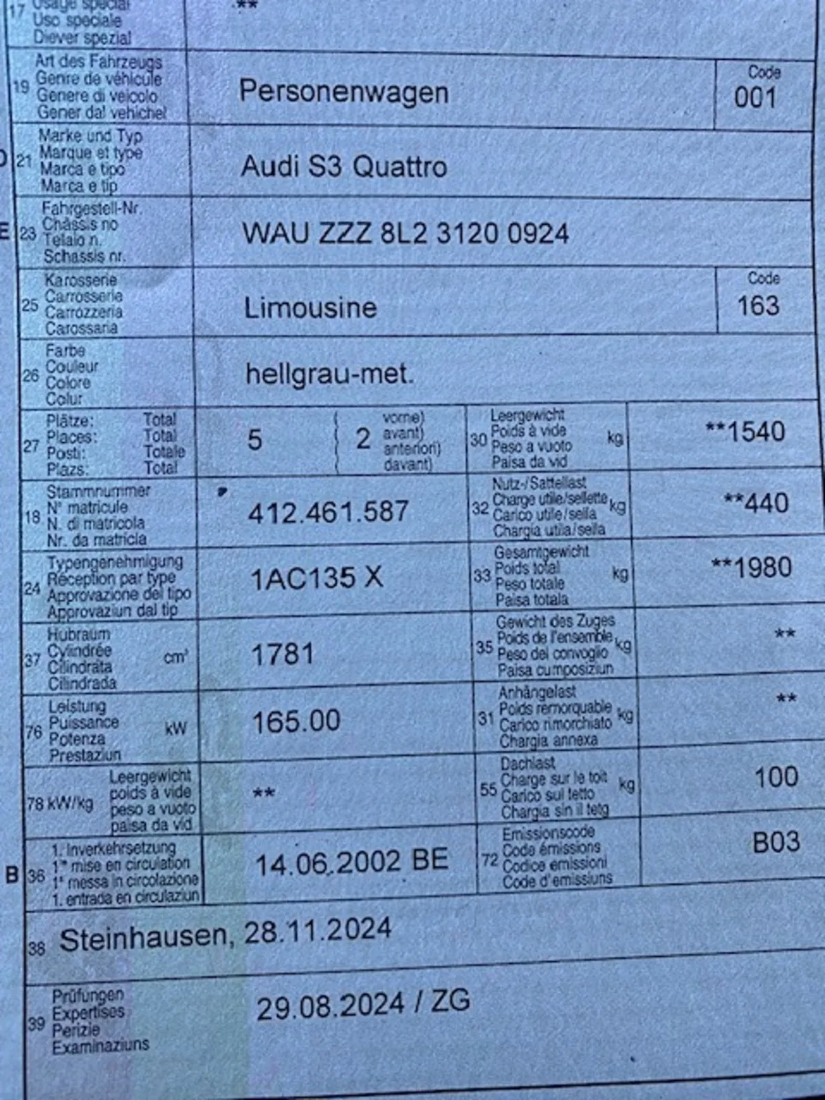 AUDI S3 Quattro — zdjęcie 14