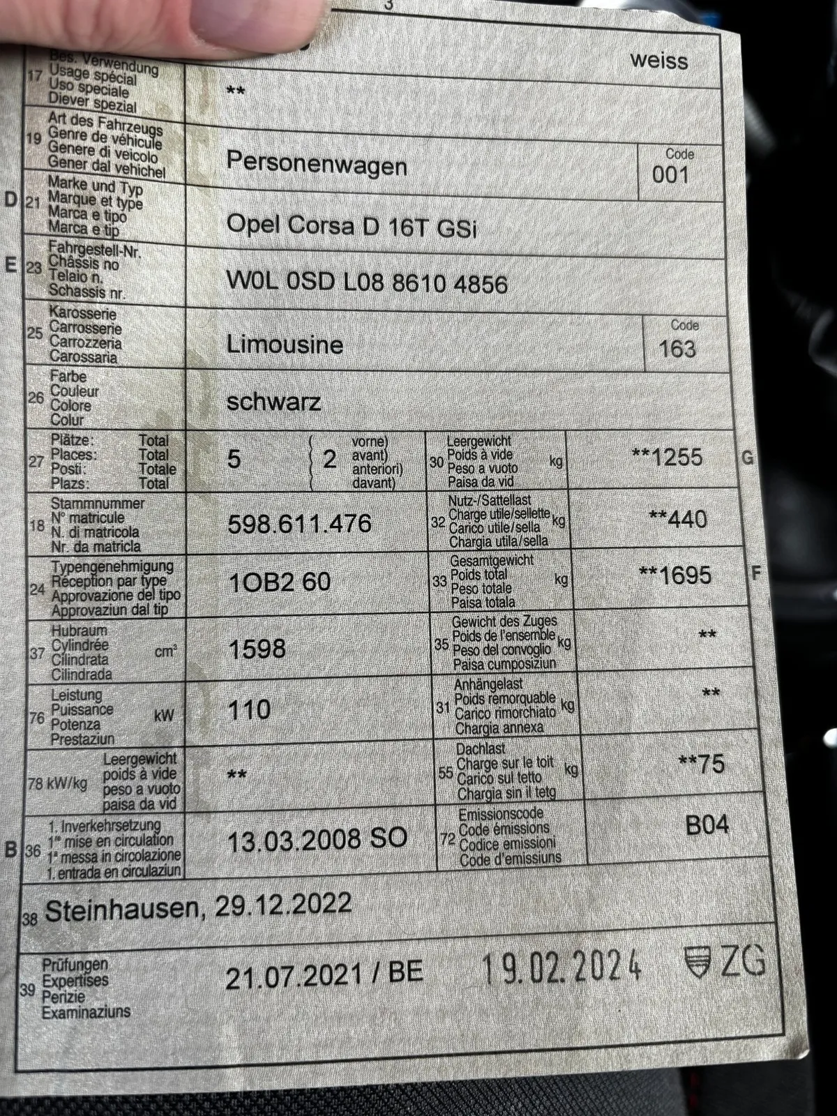 OPEL Corsa D 16T GSi — zdjęcie 14